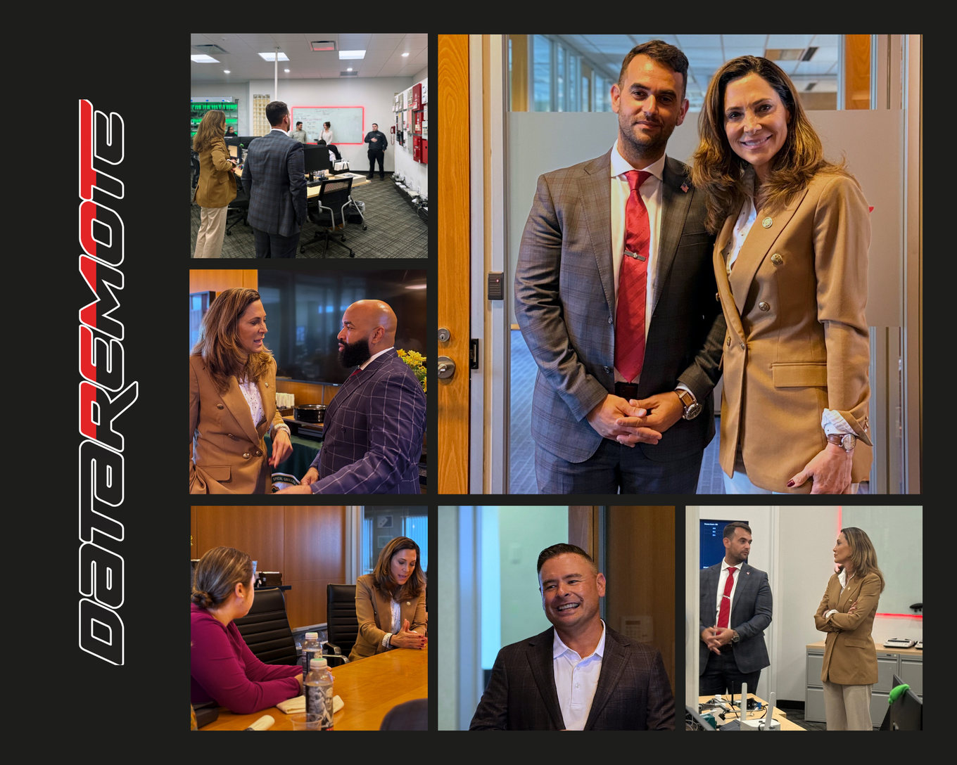 U.S. Representative Maria Salazar Visits DataRemote Headquarters