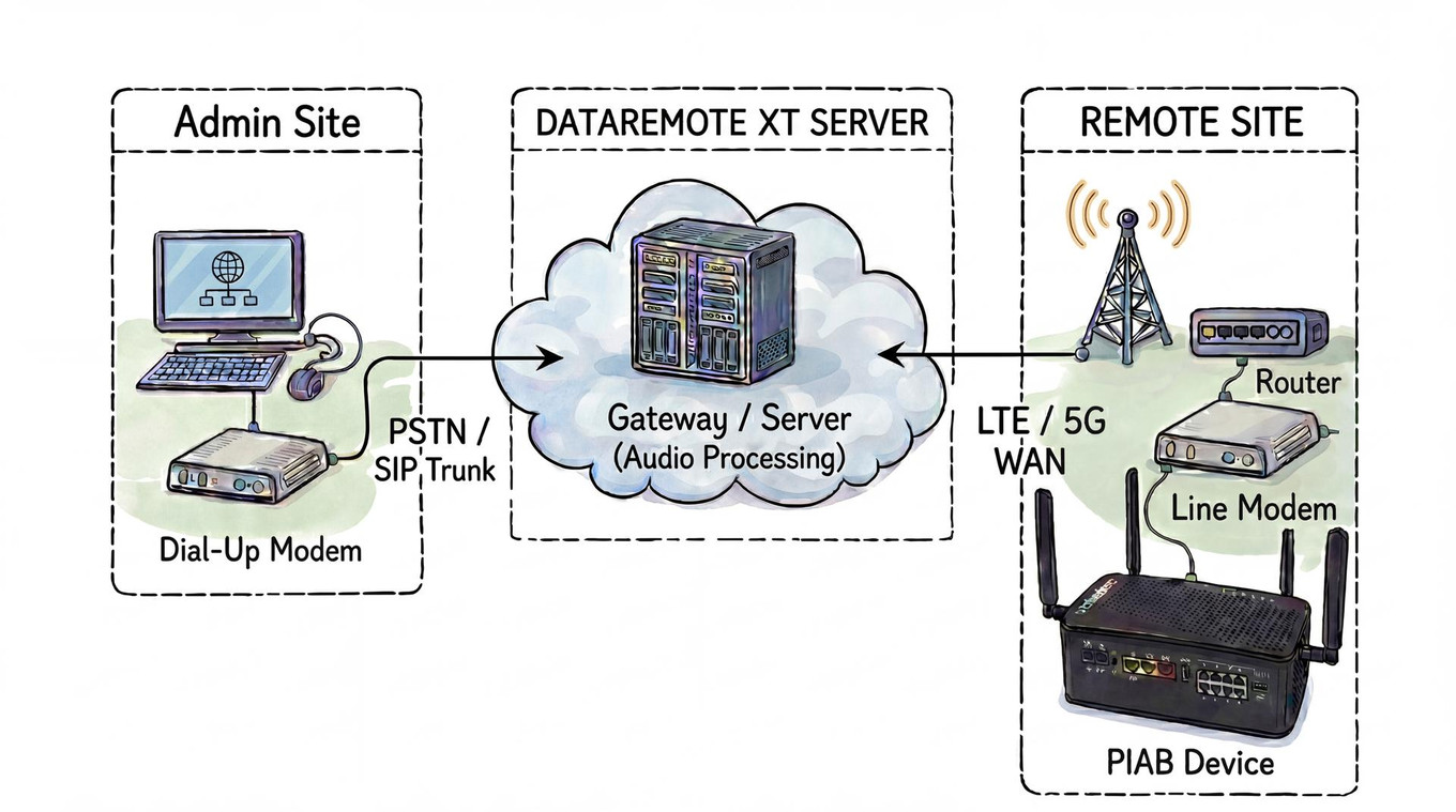 Modem Data Solution — Out-of-Band Management over IP
