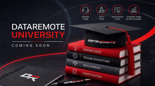 DataRemote University training and certification program