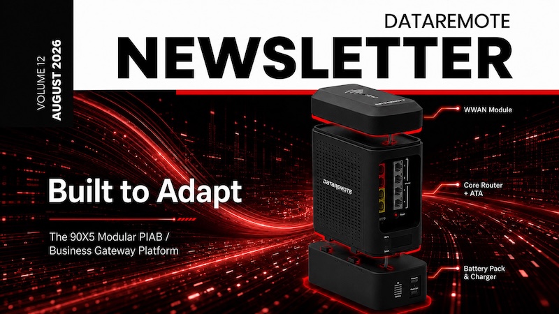 DataRemote newsletter — August 2026, Volume 12